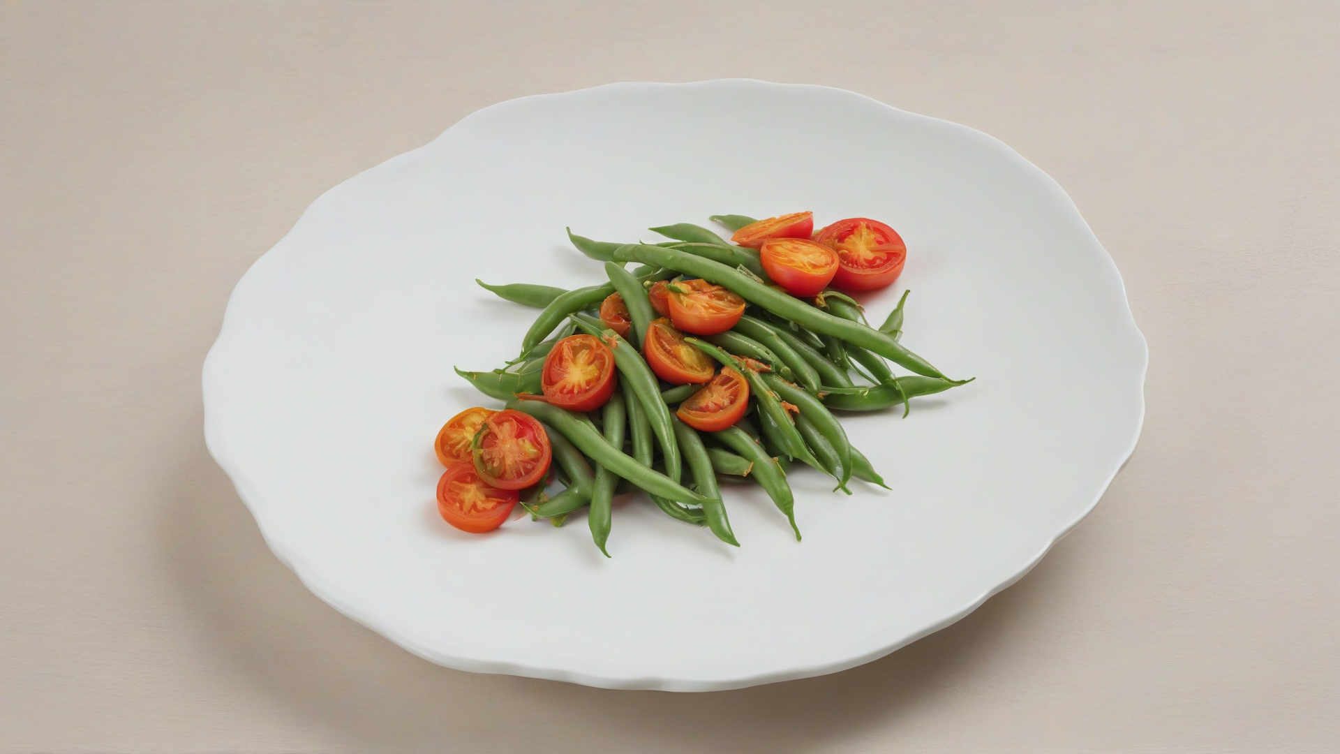 fagiolini con pomodori